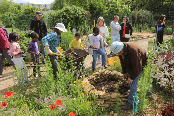 Jardin partagé à Poitiers